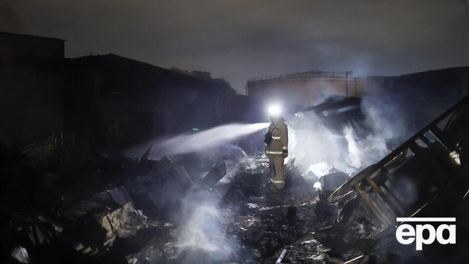 Пожар тушили несколько часов