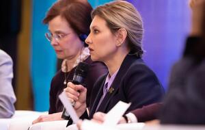 Зеленська: Ми знаємо про ці випадки тільки тому, що ці люди знайшли в собі сили говорити. Скільки страждають мовчки, особливо на окупованих територіях, ми не знаємо