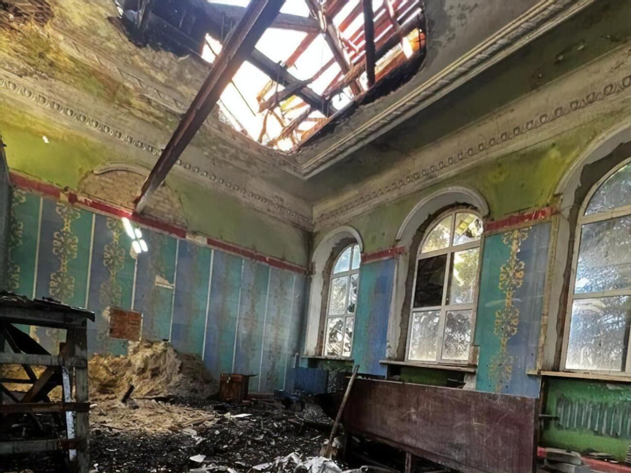Від вогню в будівлі ніхто не постраждав