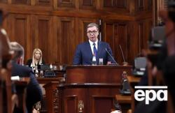 Вучич подчеркнул, что ни одной единицы сербского оружия или боеприпасов не было продано ни России, ни Украине