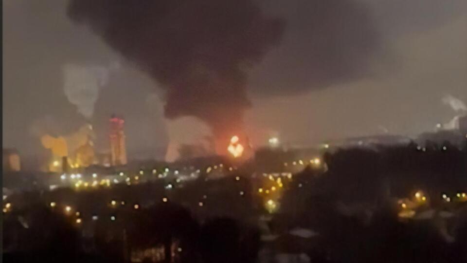 Пожежу було видно за багато кілометрів