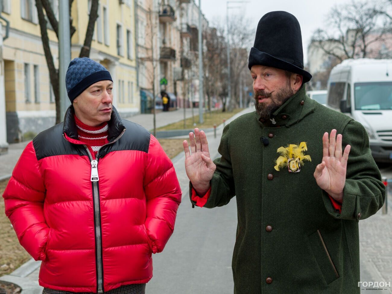 Гордон записал интервью с Чичваркиным, прогуливаясь по Киеву