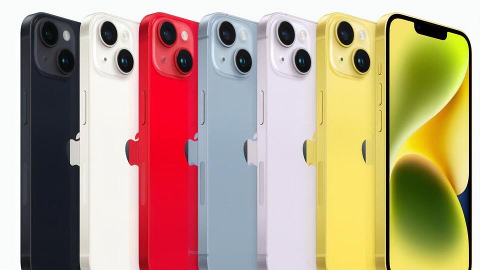 В США предзаказ на желтые iPhone 14 и iPhone 14 Plus стартует 10 марта