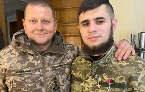 Залужный и Коцюбайло в день вручения последнему ордена "Золотая Звезда", 1 декабря 2021 года