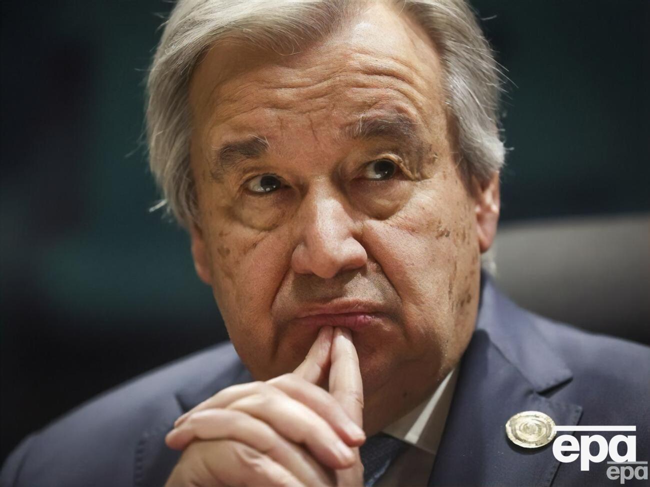 По данным dpa, Гутерриш не планирует ехать в Москву до завершения срока действия "зерновой сделки"