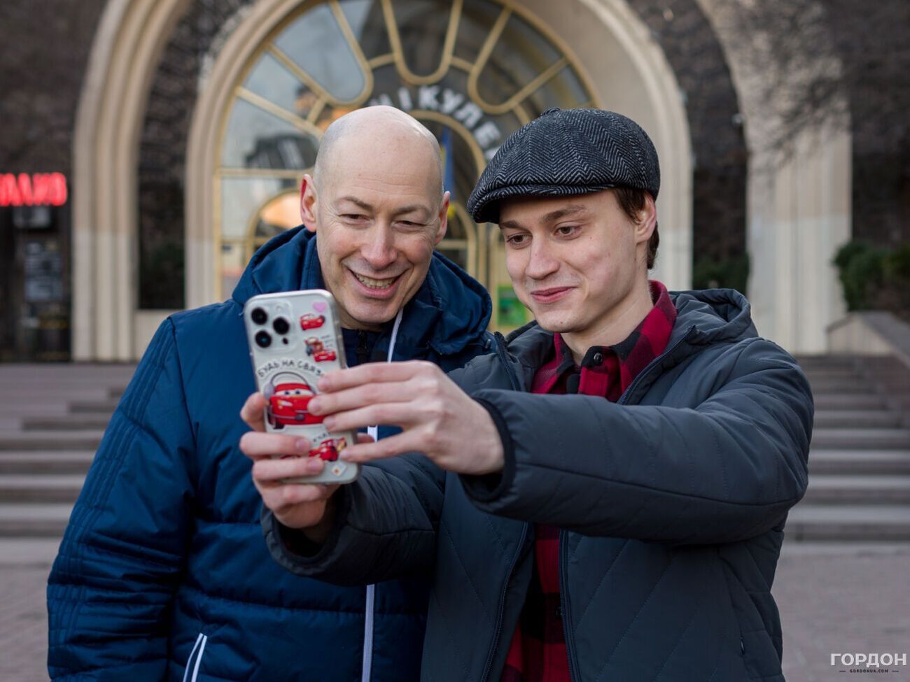 Гордон записал интервью с Некоглаем, гуляя по Киеву