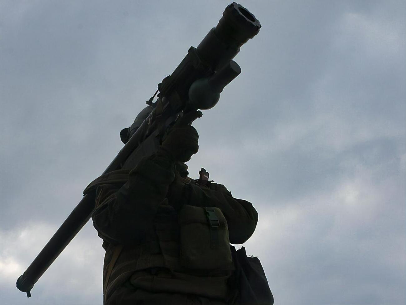 Военные сбили российский штурмовик из ПЗРК