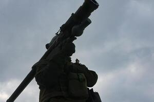 Военные сбили российский штурмовик из ПЗРК