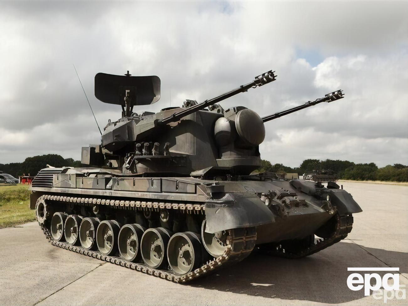 Всего Германия предоставила Украине уже 34 установки Gepard