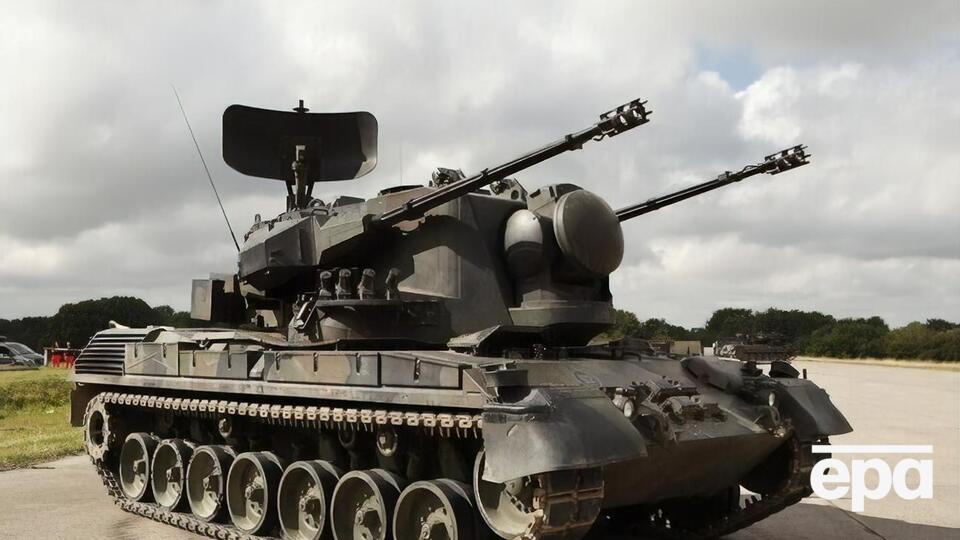 Всего Германия предоставила Украине уже 34 установки Gepard