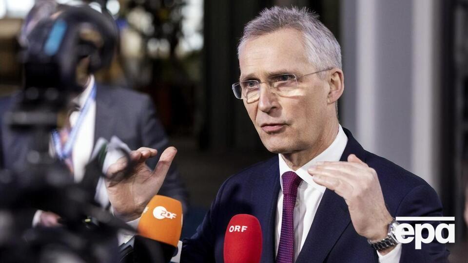 Країни НАТО мають і далі підтримувати Україну, заявив Столтенберг
