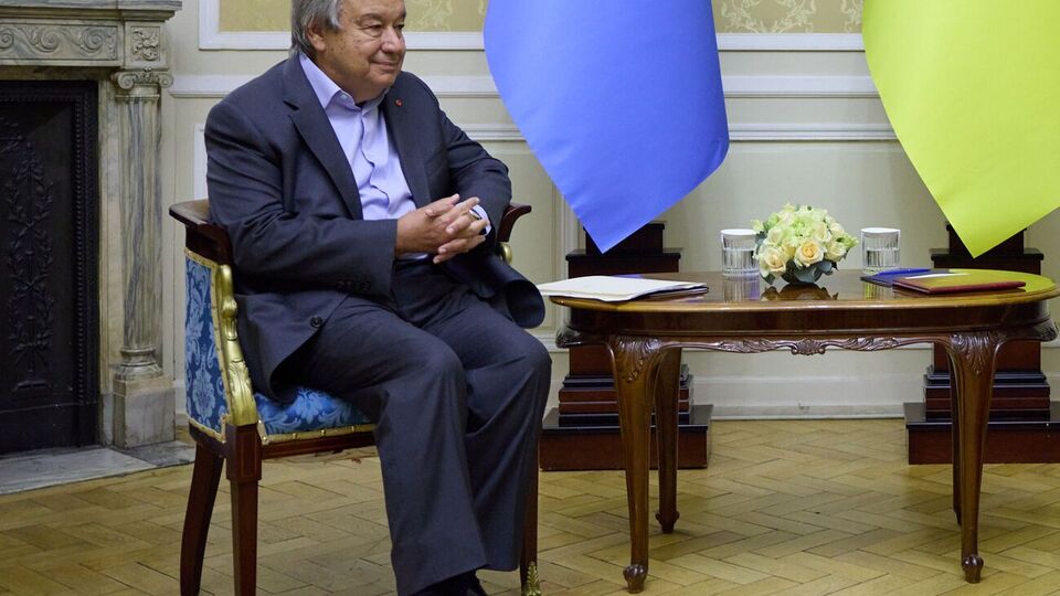 Гутерриш выразил солидарность с пострадавшими от войны в Украине