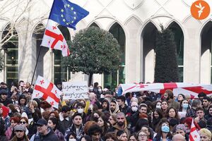 Акции проходят в столице и других городах Грузии