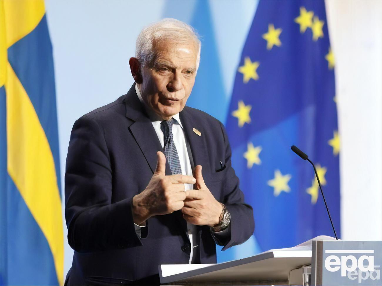 Щоб виграти мир, Україні потрібно виграти війну, зазначив Боррель