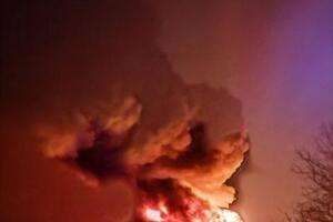 В Кропивницком районе очередной прилет по объекту инфраструктуры