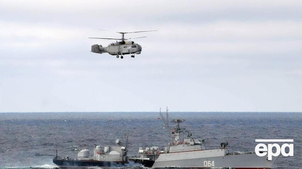 Перед атакой РФ завела в пункты базирования ракетоносители в Черном море, сейчас на боевом дежурстве остается два корабля с 16 "Калибрами", сказала Гуменюк