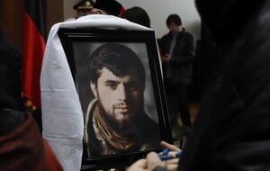 В Ивано-Франковской области попрощались с Героем Украины Да Винчи. Фоторепортаж