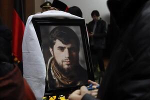 В Ивано-Франковской области попрощались с Героем Украины Да Винчи. Фоторепортаж