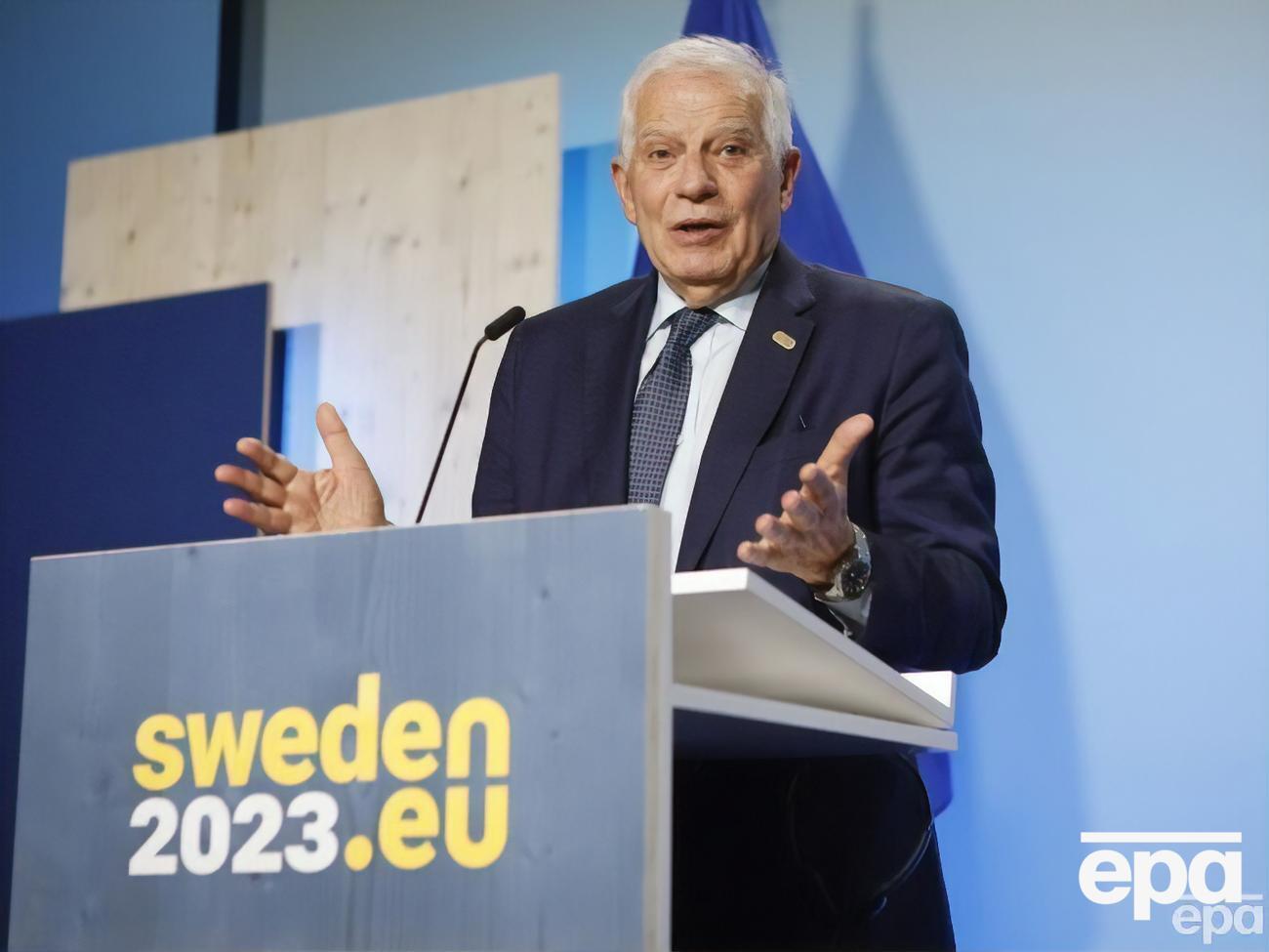 Мета Росії &ndash; тероризувати український народ, зазначив Боррель