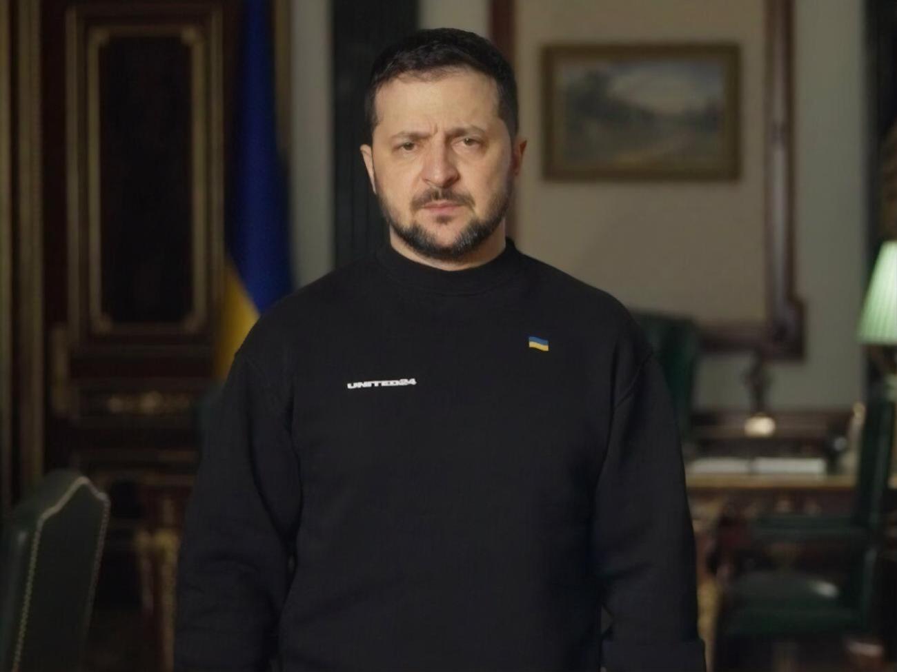 Зеленський виступив із вечірнім зверненням