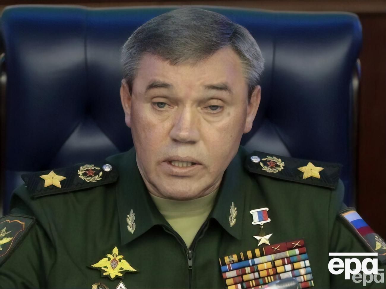 Герасимов очолив окупаційні війська РФ у середині січня