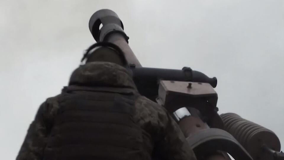 Українські військові знищили ворожий СПГ-9 "Спис" разом із боєкомплектом