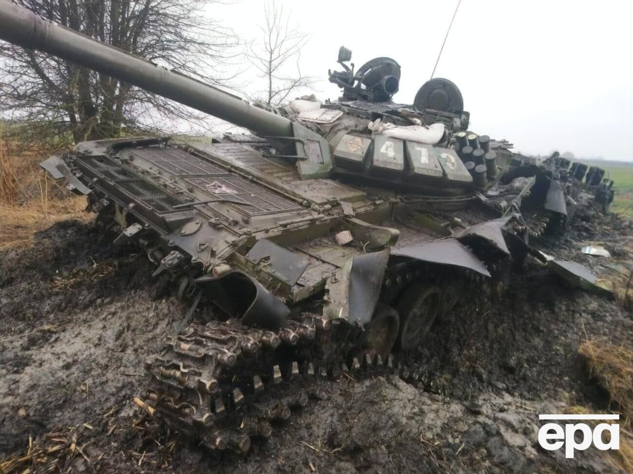 ВСУ 9 апреля уничтожили российский танк и несколько единиц другой военной техники