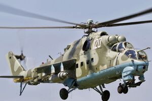 Оккупанты потеряли на авдеевском направлении вертолет Ми-24