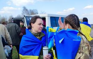 Среди освобожденных украинцев – военные, моряки, пограничники, нацгвардейцы