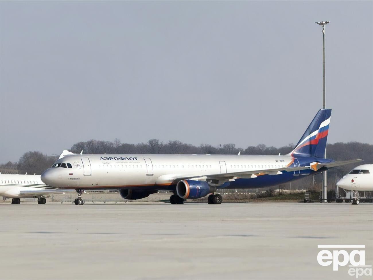 "Аерофлот" станом на 1 квітня мав у своєму авіапарку 178 літаків Airbus і Boeing