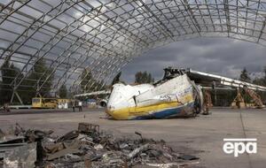 Об уничтожении самолета "Мрія", стоявшего в ангаре в Гостомеле под Киевом, стало известно 27 февраля