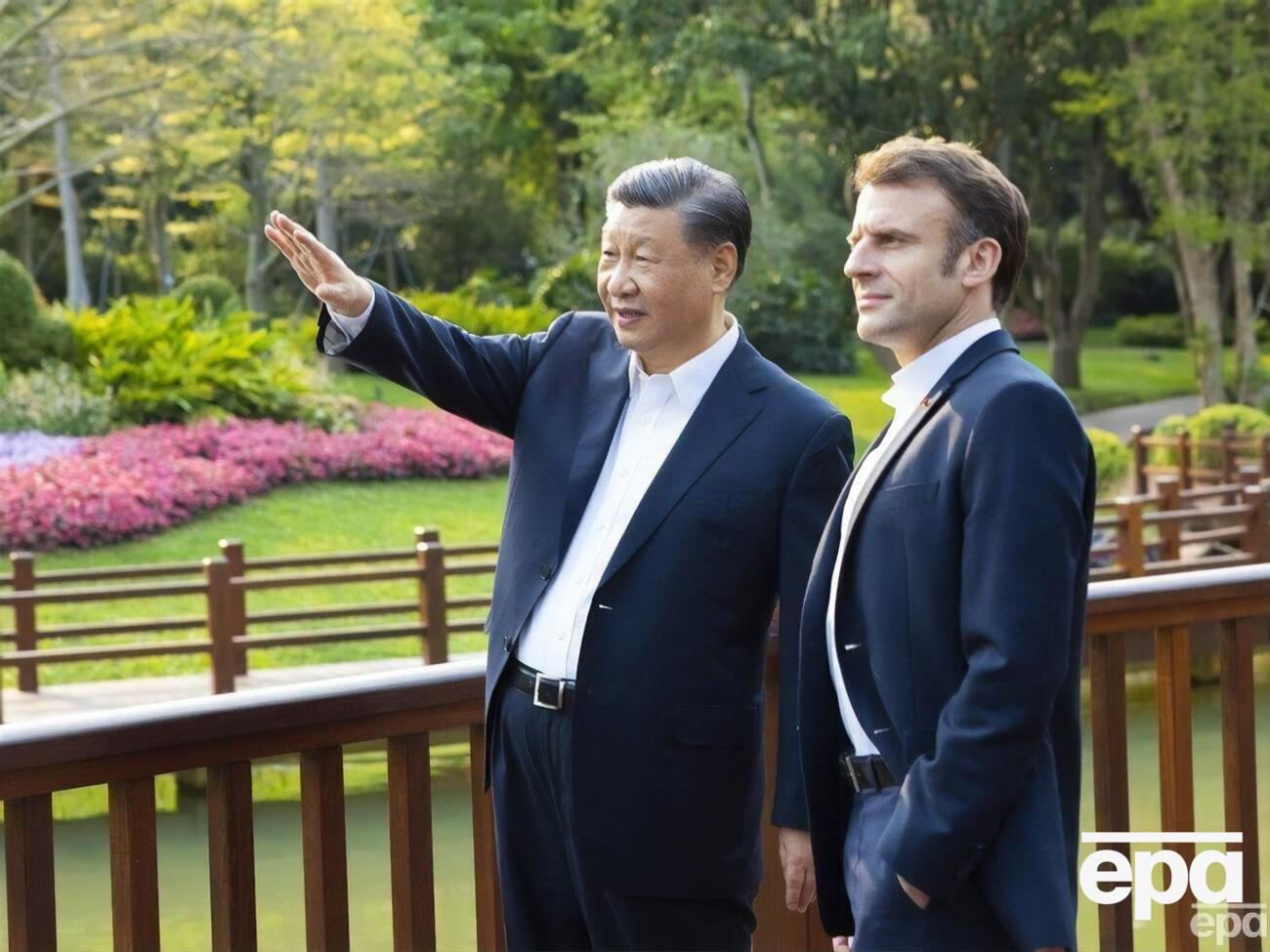Макрон искренне верит, что ему удастся повлиять на Китай. Вряд ли. А Си, похоже, удалось повлиять на Макрона: он заговорил о "европейской автономии"