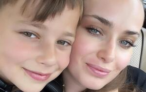 Мішина народила сина 11 квітня 2012 року