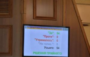 Проект решения о запрете УПЦ МП в Волынской области поддержали 54 депутата облсовета