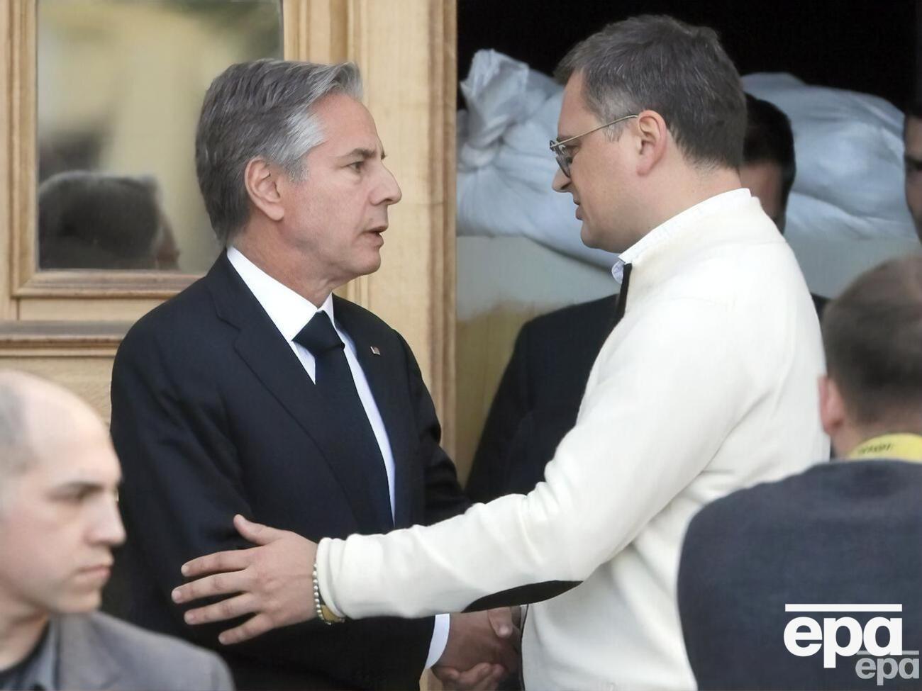 Блинкен подтвердил поддержку Украины Соединенными Штатами