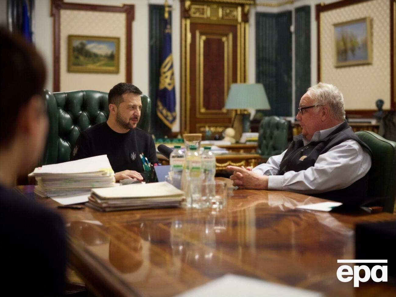 Баффетт и Зеленский говорили о ряде благотворительных инициатив в Украине