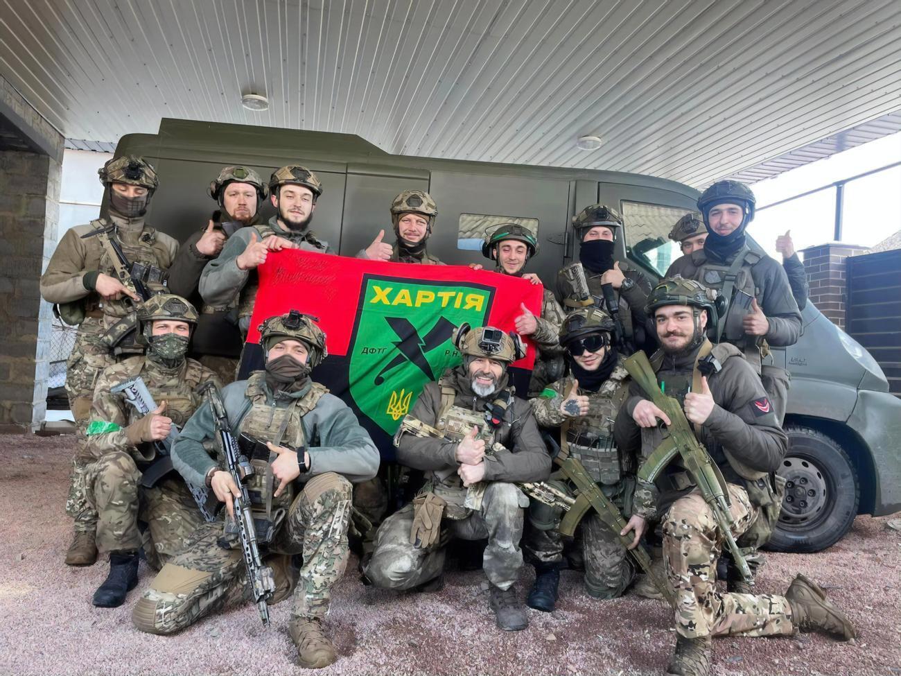 В марте добровольческий батальон присоединился к Национальной гвардии