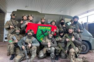 В марте добровольческий батальон присоединился к Национальной гвардии