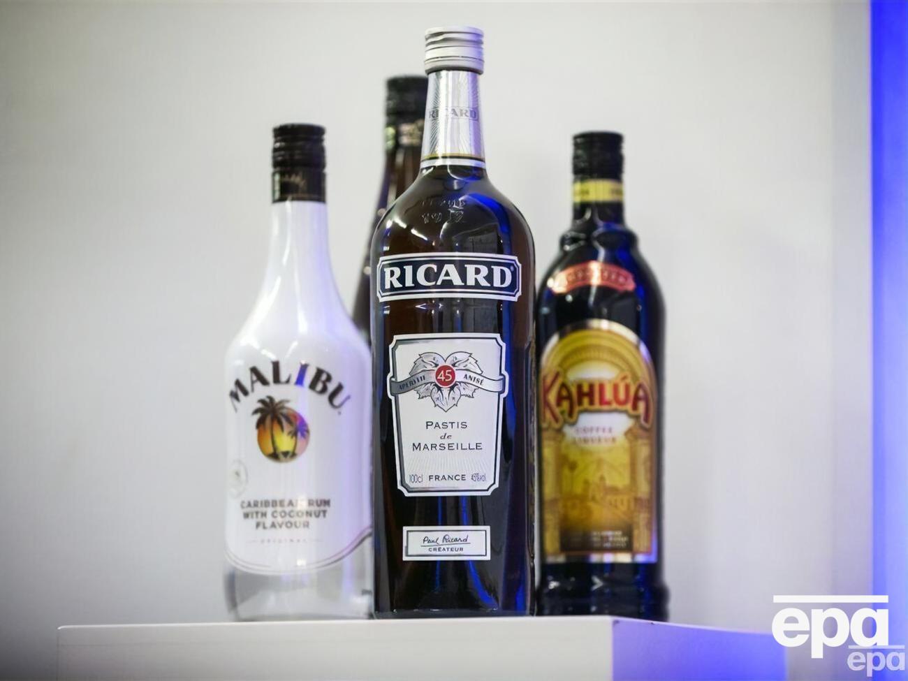 Pernod Ricard відновив постачання своєї продукції до Росії