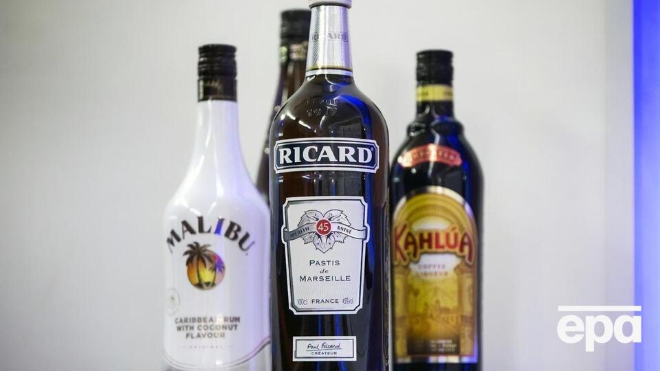 Pernod Ricard возобновил поставки своей продукции в Россию