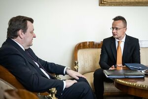 Сийярто заявил, что обратился к Алейнику с просьбой "сделать все возможное, чтобы избежать эскалации войны"