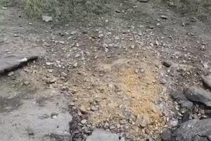 Снаряд окупантів поцілив у міський парк