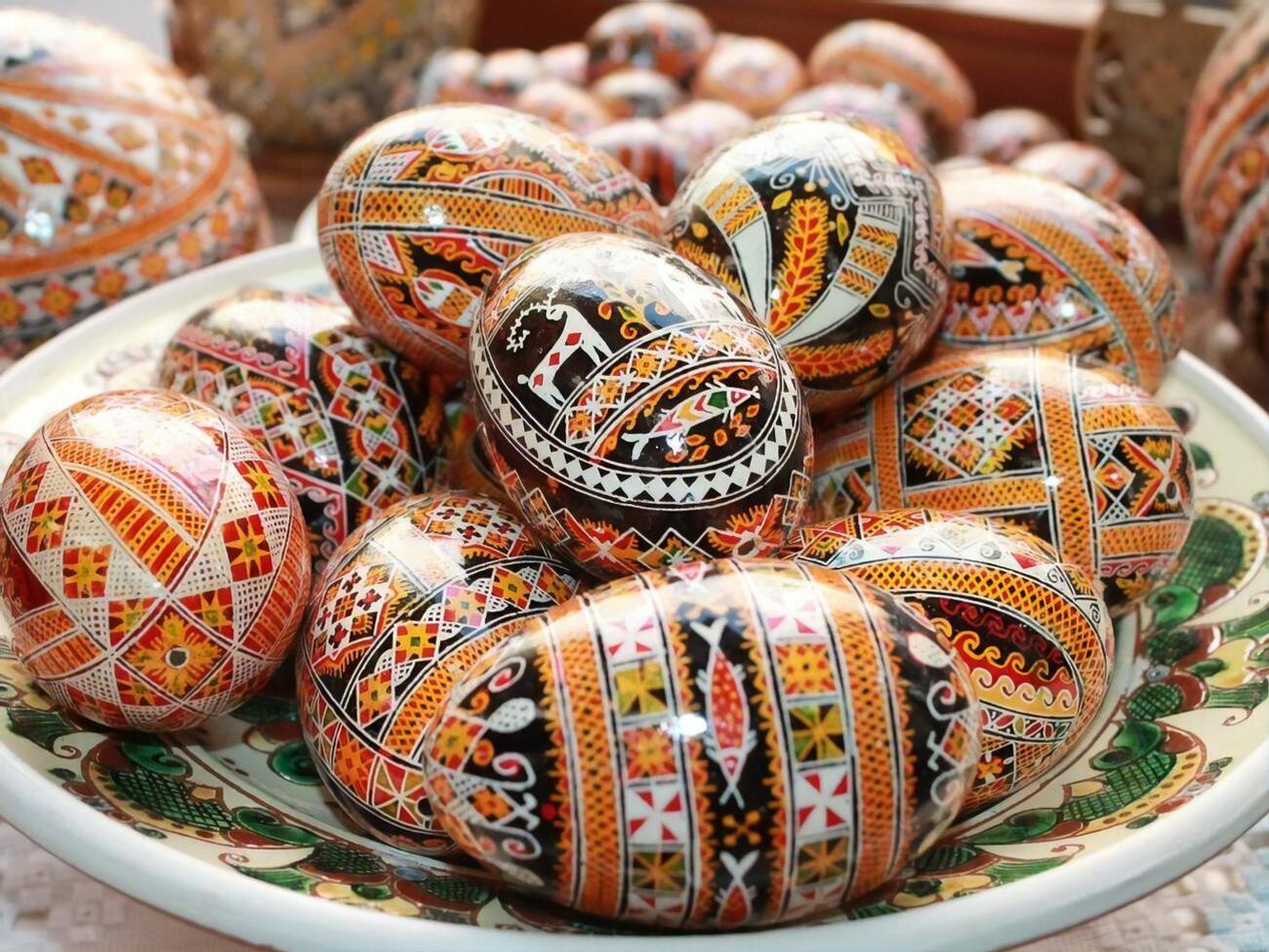 Орнамент, который изображали на писанках, имел сакральное значение