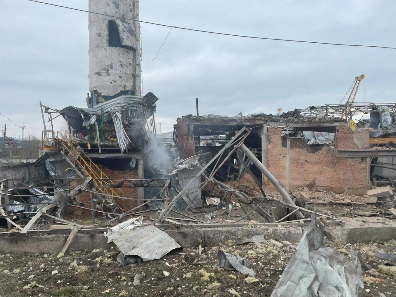 Єрмак показав наслідки чергового авіаудару по Оріхову