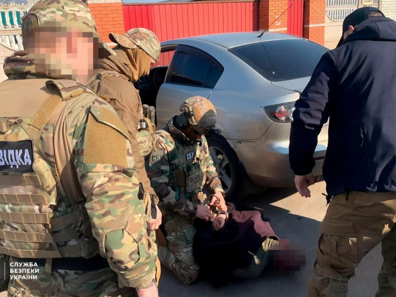 Контрразведчики СБУ задержали подозреваемого во время выполнения разведывательного задания