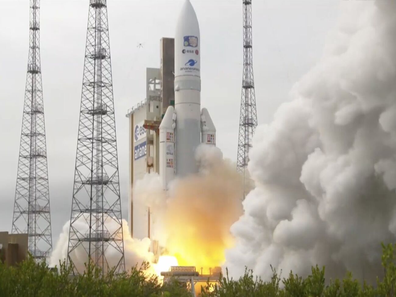 Ракета стартовала с космодрома Куру