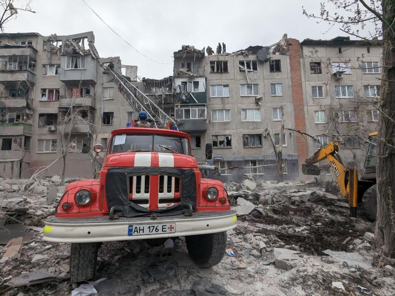 Оккупанты 14 апреля обстреляли ракетами Славянск