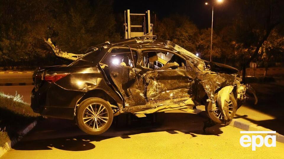 У момент аварії міністр був у машині сам
