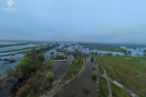 В Киевской области сильно поднялась вода в реках