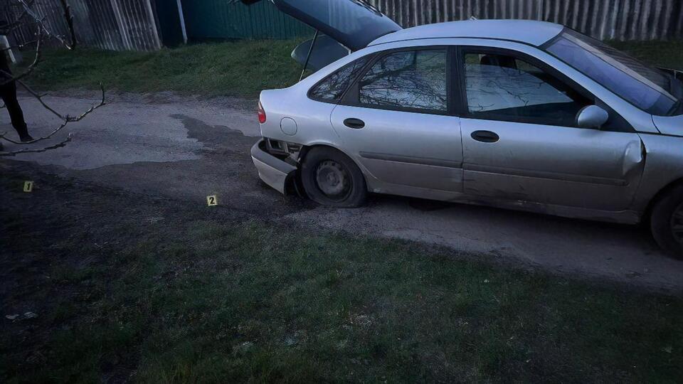 Один із боєприпасів розірвався під машиною